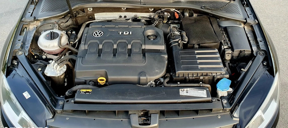 Volkswagen Golf cena 44800 przebieg: 197000, rok produkcji 2016 z Oborniki małe 154